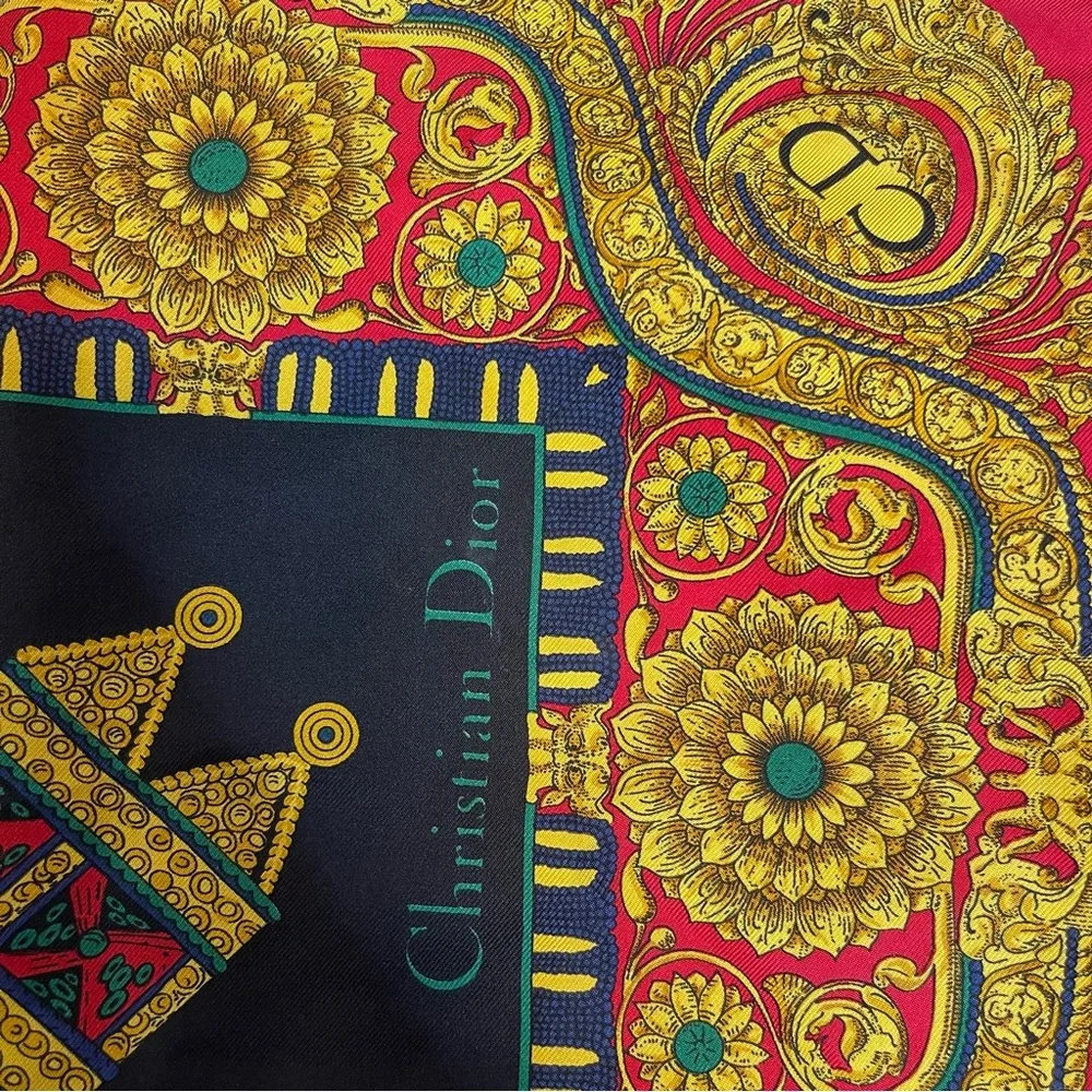 Christian Dior Silk Scarf